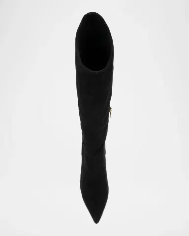L'Agence Herald 75MM Suede Knee-High Boots | Thumbnail 4 L'Agence Herald 75MM Suede Knee-High Boots | Thumbnail 4