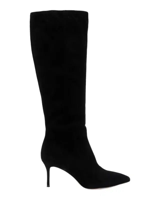 Herald 75MM Suede Knee-High Boots Herald 75MM Suede Knee-High Boots