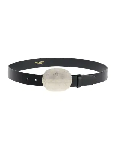 Nili Lotan Wayne Leather Belt | Thumbnail 2 Nili Lotan Wayne Leather Belt | Thumbnail 2