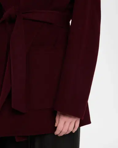 Mackage Paya Double-Face Wool Wrap Coat | Thumbnail 5 Mackage Paya Double-Face Wool Wrap Coat | Thumbnail 5