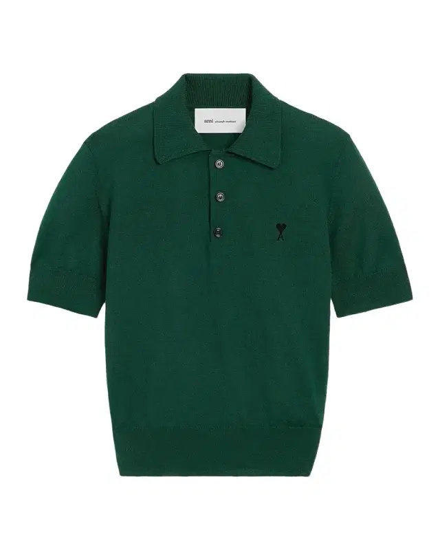 Ami De Coeur Wool Polo Top Ami De Coeur Wool Polo Top