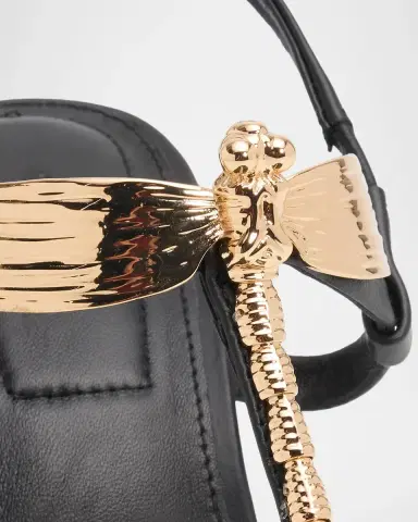 Simkhai 75mm Lula Dragonfly Leather Sandals | Thumbnail 6 Simkhai 75mm Lula Dragonfly Leather Sandals | Thumbnail 6