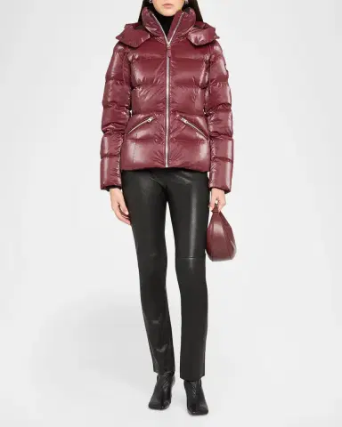 Mackage Madalyn-GLOZ Glossy Short Down Jacket | Thumbnail 2 Mackage Madalyn-GLOZ Glossy Short Down Jacket | Thumbnail 2