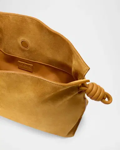 Loewe Flamenco Suede Clutch | Thumbnail 3 Loewe Flamenco Suede Clutch | Thumbnail 3
