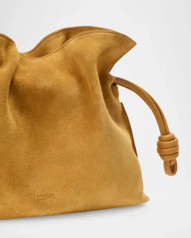 Loewe Flamenco Suede Clutch | Thumbnail 4 Loewe Flamenco Suede Clutch | Thumbnail 4