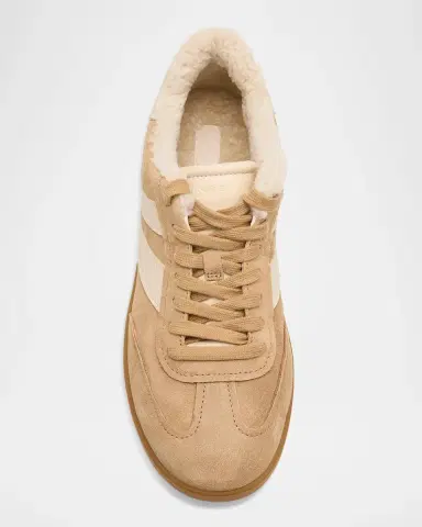 Vince Oasis Shearling-Lined Suede Low-Top Sneakers | Thumbnail 5 Vince Oasis Shearling-Lined Suede Low-Top Sneakers | Thumbnail 5