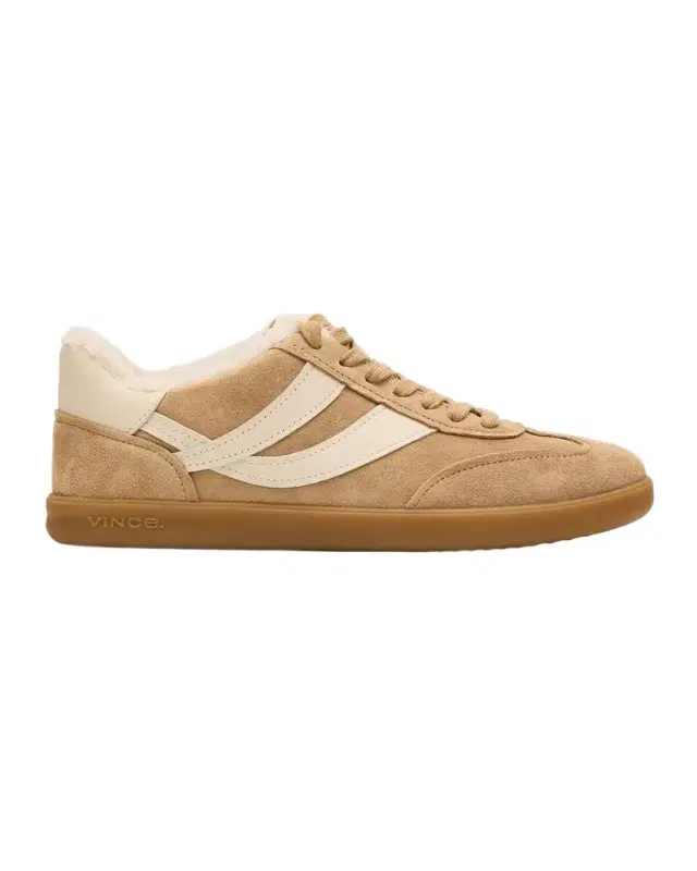 Oasis Shearling-Lined Suede Low-Top Sneakers Oasis Shearling-Lined Suede Low-Top Sneakers