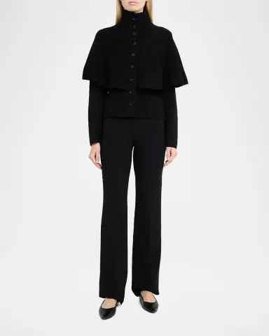 Vince Wool-Blend Turtleneck Cape | Thumbnail 2 Vince Wool-Blend Turtleneck Cape | Thumbnail 2