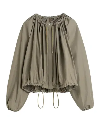 TOTEME Gathered Parachute Coat | Thumbnail 2 TOTEME Gathered Parachute Coat | Thumbnail 2