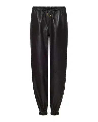 L'Agence Mariko Faux-Leather Joggers | Thumbnail 1 L'Agence Mariko Faux-Leather Joggers | Thumbnail 1