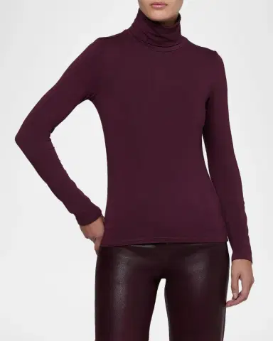 L'Agence Lani Long-Sleeve Turtleneck Top | Thumbnail 4 L'Agence Lani Long-Sleeve Turtleneck Top | Thumbnail 4