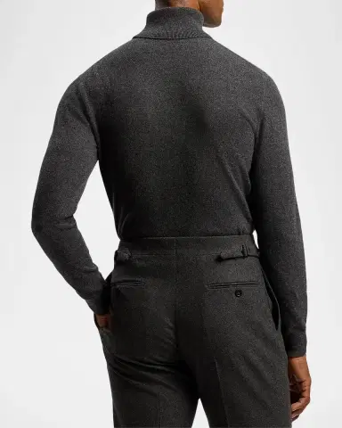 Ralph Lauren Men's Cashmere Turtleneck Sweater | Thumbnail 3 Ralph Lauren Men's Cashmere Turtleneck Sweater | Thumbnail 3