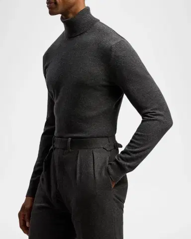 Ralph Lauren Men's Cashmere Turtleneck Sweater | Thumbnail 6 Ralph Lauren Men's Cashmere Turtleneck Sweater | Thumbnail 6