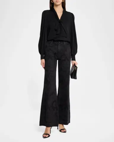 Kobi Halperin Selena Stretch-Silk Tieneck Blouse | Thumbnail 2 Kobi Halperin Selena Stretch-Silk Tieneck Blouse | Thumbnail 2