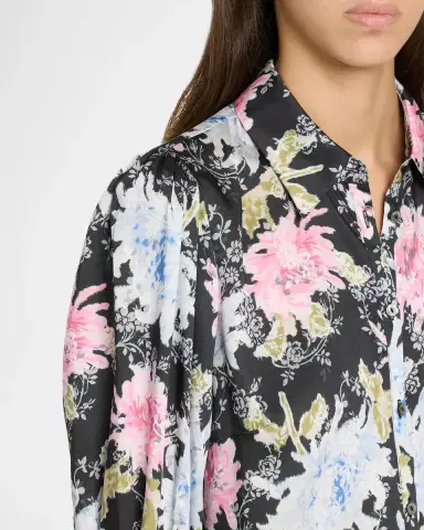 Cinq à Sept Fiona Dahlia Print Top | Thumbnail 5 Cinq à Sept Fiona Dahlia Print Top | Thumbnail 5