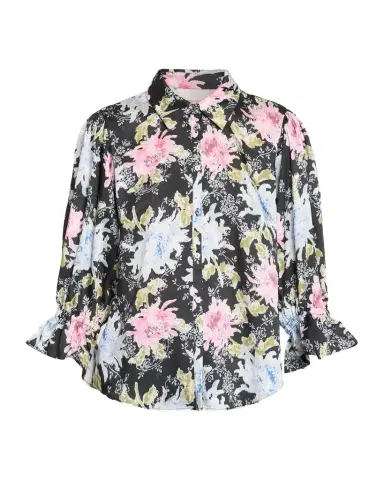 Cinq à Sept Fiona Dahlia Print Top | Thumbnail 1 Cinq à Sept Fiona Dahlia Print Top | Thumbnail 1