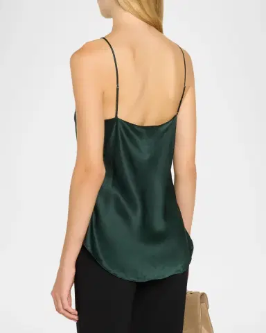 Cinq à Sept Marta Cowl-Neck Silk Camisole | Thumbnail 3 Cinq à Sept Marta Cowl-Neck Silk Camisole | Thumbnail 3