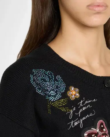 Cinq à Sept Lisette Embroidered Cotton-Blend Cardigan | Thumbnail 5 Cinq à Sept Lisette Embroidered Cotton-Blend Cardigan | Thumbnail 5