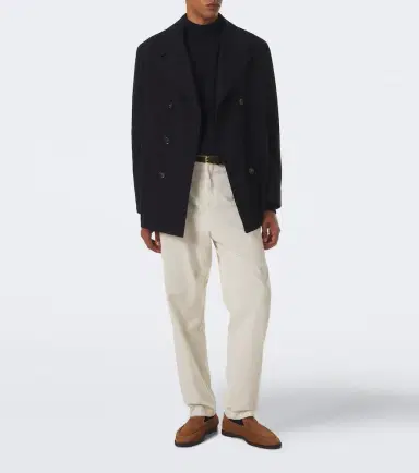 Canali Cotton corduroy straight pants | Thumbnail 4 Canali Cotton corduroy straight pants | Thumbnail 4
