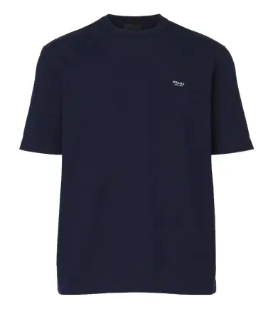 Prada Logo cotton T-shirt | Thumbnail 1 Prada Logo cotton T-shirt | Thumbnail 1