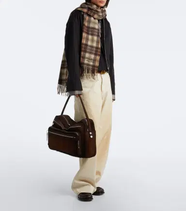 Acne Studios Camero Camera suede shoulder bag | Thumbnail 6 Acne Studios Camero Camera suede shoulder bag | Thumbnail 6