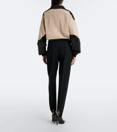 Stella McCartney High-rise tapered pants | Thumbnail 2 Stella McCartney High-rise tapered pants | Thumbnail 2