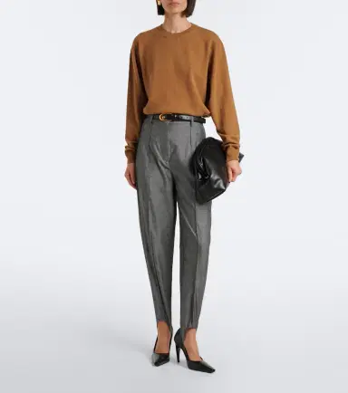 Stella McCartney Striped tapered pants | Thumbnail 5 Stella McCartney Striped tapered pants | Thumbnail 5