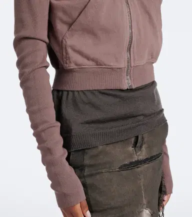 Rick Owens Mountain cotton jersey sweatshirt | Thumbnail 4 Rick Owens Mountain cotton jersey sweatshirt | Thumbnail 4