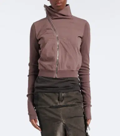 Rick Owens Mountain cotton jersey sweatshirt | Thumbnail 6 Rick Owens Mountain cotton jersey sweatshirt | Thumbnail 6