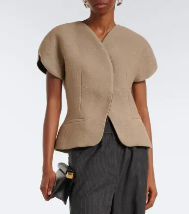 Jacquemus Ovalo wool and cotton jacket | Thumbnail 6 Jacquemus Ovalo wool and cotton jacket | Thumbnail 6