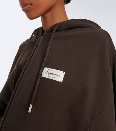 Jacquemus Corso cotton fleece zip-up hoodie | Thumbnail 3 Jacquemus Corso cotton fleece zip-up hoodie | Thumbnail 3