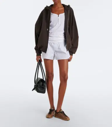 Jacquemus Corso cotton fleece zip-up hoodie | Thumbnail 7 Jacquemus Corso cotton fleece zip-up hoodie | Thumbnail 7