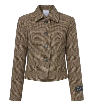 Patou Prince of Wales check jacket | Thumbnail 1 Patou Prince of Wales check jacket | Thumbnail 1