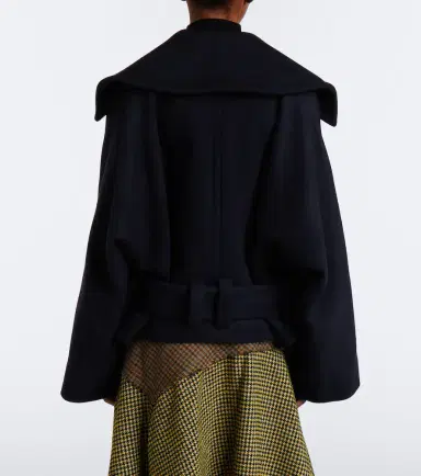 Patou Belted wool and silk peacoat | Thumbnail 5 Patou Belted wool and silk peacoat | Thumbnail 5