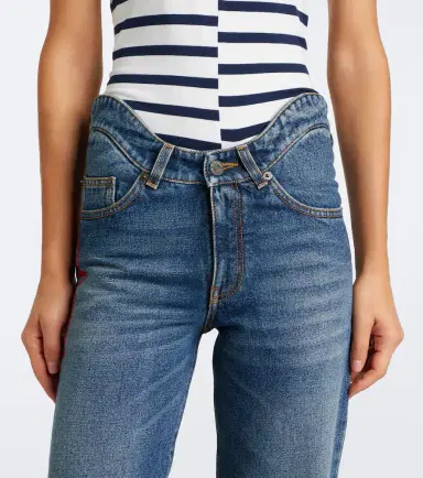 Jean Paul Gaultier Faded straight jeans | Thumbnail 2 Jean Paul Gaultier Faded straight jeans | Thumbnail 2