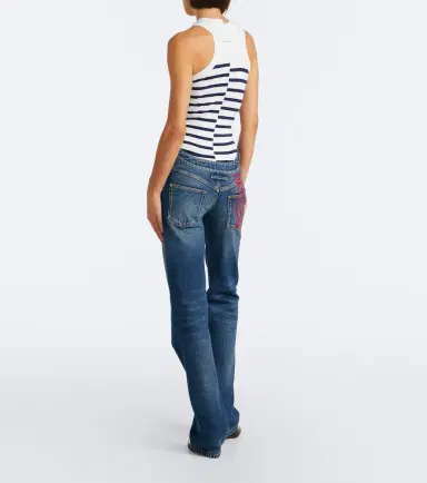 Jean Paul Gaultier Faded straight jeans | Thumbnail 3 Jean Paul Gaultier Faded straight jeans | Thumbnail 3