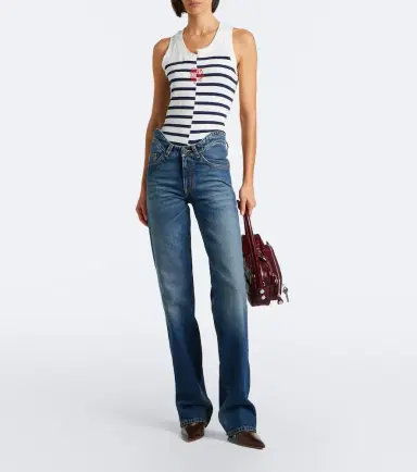 Jean Paul Gaultier Faded straight jeans | Thumbnail 5 Jean Paul Gaultier Faded straight jeans | Thumbnail 5