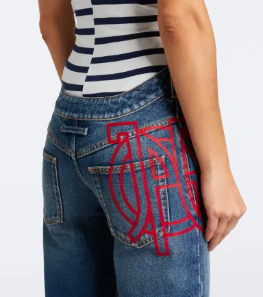 Jean Paul Gaultier Faded straight jeans | Thumbnail 6 Jean Paul Gaultier Faded straight jeans | Thumbnail 6