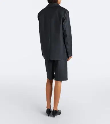 Loulou de Saison Robi virgin wool Bermuda shorts | Thumbnail 4 Loulou de Saison Robi virgin wool Bermuda shorts | Thumbnail 4