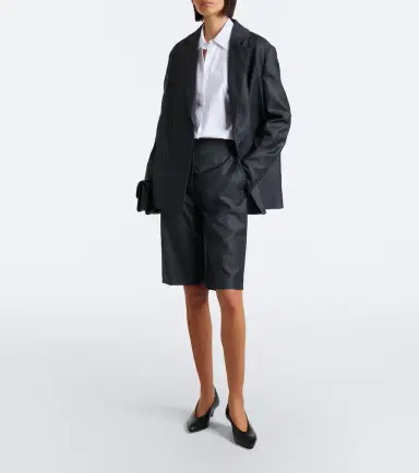Loulou de Saison Robi virgin wool Bermuda shorts | Thumbnail 5 Loulou de Saison Robi virgin wool Bermuda shorts | Thumbnail 5