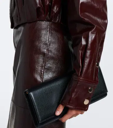 Sportmax Cropped leather jacket | Thumbnail 2 Sportmax Cropped leather jacket | Thumbnail 2