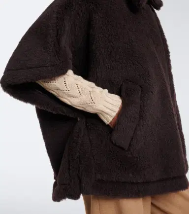 Max Mara Alpaca, wool, and silk cape | Thumbnail 2 Max Mara Alpaca, wool, and silk cape | Thumbnail 2