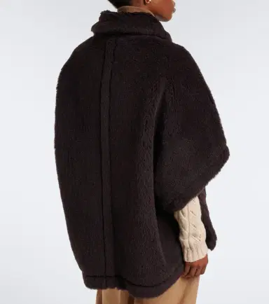 Max Mara Alpaca, wool, and silk cape | Thumbnail 4 Max Mara Alpaca, wool, and silk cape | Thumbnail 4