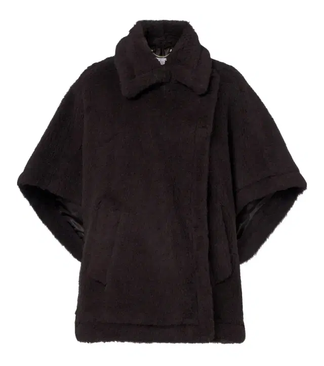 Alpaca, wool, and silk cape Alpaca, wool, and silk cape