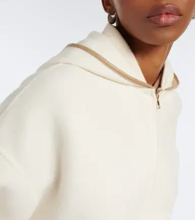 Max Mara Wool and cashmere-blend hoodie | Thumbnail 4 Max Mara Wool and cashmere-blend hoodie | Thumbnail 4