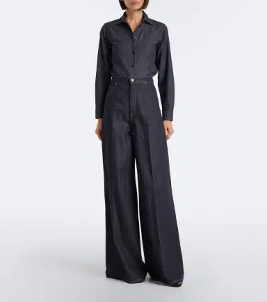 Max Mara High-rise wide-leg jeans | Thumbnail 4 Max Mara High-rise wide-leg jeans | Thumbnail 4