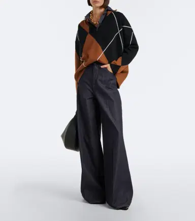 Max Mara High-rise wide-leg jeans | Thumbnail 6 Max Mara High-rise wide-leg jeans | Thumbnail 6