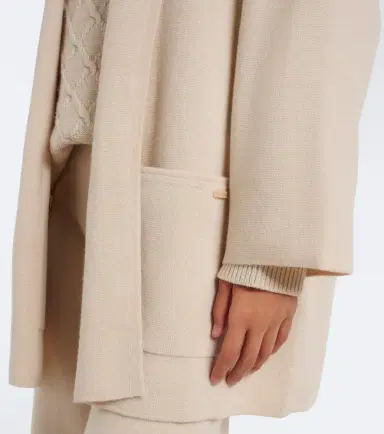 Max Mara Hooded wool and cashmere cardigan | Thumbnail 3 Max Mara Hooded wool and cashmere cardigan | Thumbnail 3