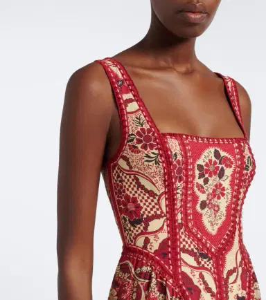 ALÉMAIS Alémais Kenny printed midi dress | Thumbnail 5 ALÉMAIS Alémais Kenny printed midi dress | Thumbnail 5