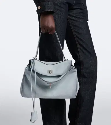 Balenciaga Rodeo Medium suede shoulder bag | Thumbnail 5 Balenciaga Rodeo Medium suede shoulder bag | Thumbnail 5